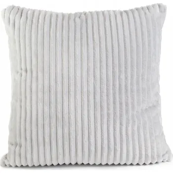 Polštář Gözze, Polštář Cord, 50x50 cm, barva stříbrná