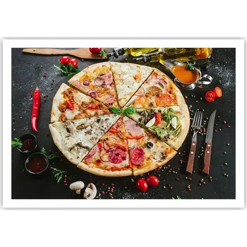 Obraz Plakát na zeď bez rámu 100x70 gastronomie obraz plakáty obývací pokoj ložnice