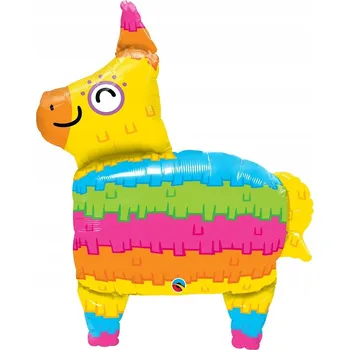 Balónek Fóliový balónek Qualatex 10511, 86 cm, duhový pinata