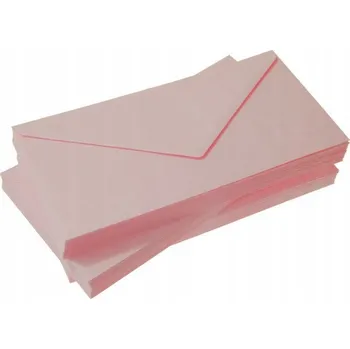 Obálka Barevné obálky růžové světle DL 80g 10 ks