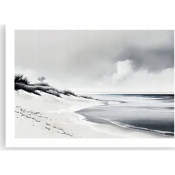 Obraz Plakát bez rámu do obýváku ložnice 70x50 písečné duny moderní módní obraz