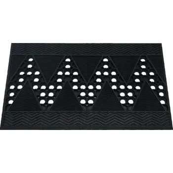 Rohožka ROHOŽKA PŘED DVEŘE GUMOVÁ VSTUPNÍ ČISTICÍ ZÓNA AŽUR 45x75