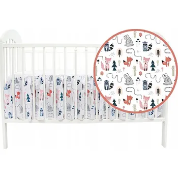 VOLÁN POD MATRACE DO POSTÝLKY 120X60 VZORY!