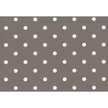 Tapeta Samolepicí tapeta tmavě šedá s bílými puntíky 45x200cm G-12706