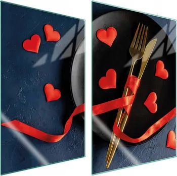 Obraz Krájecí deska TMK ArtDeko sklo 2 ks