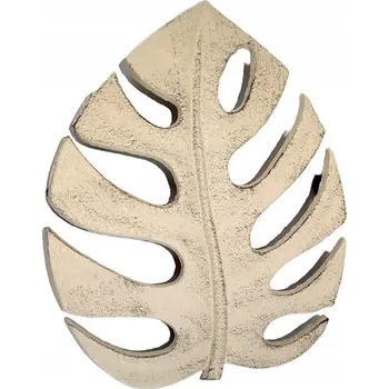 Podložka pod hrnec Železná podložka pod hrnec Dakls - motiv listu monstery