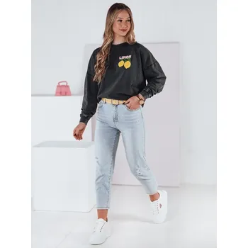 Dámská mikina Dámská mikina DSTREET TMAVĚ ŠEDÁ unisize