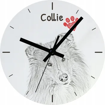 Hodiny Nástěnné hodiny Art-Dog bílé 20 cm