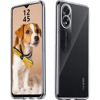 Pouzdro na mobilní telefon Zadní Kryt WWW pro Oppo A38 bezbarvý
