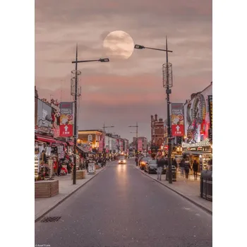 Obraz Plakát Hlavní ulice Camden bez rámu 20,5 x 28,4 cm