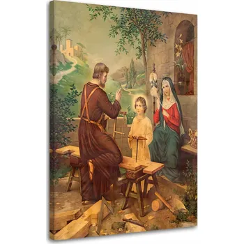 Obraz REPRODUKCE OBRAZU DO OBÝVÁKU Svatá rodina 60x90 cm