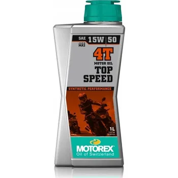 Motorový olej MOTOREX syntetický olej TOP SPEED 4T 15W50 1L