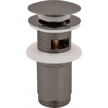 Sifon Výpusť umyvadlová CLICK-CLACK 5/4 - metal grey Barva: Kovově šedá