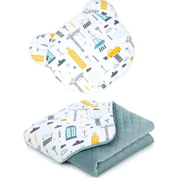 Povlečení Sada povlečení Mamo-tato 75 x 100 cm zelená