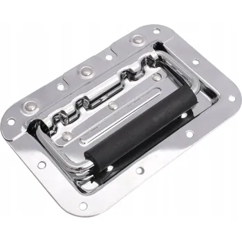 Obraz Zapuštěný skříňkový úchyt 160x82mm chrom