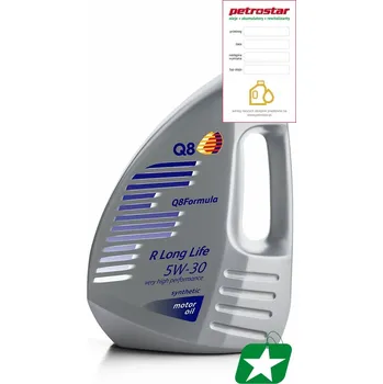 Motorový olej Q8 FORMULA R Long Life 5W-30 - 4L - Motorový olej
