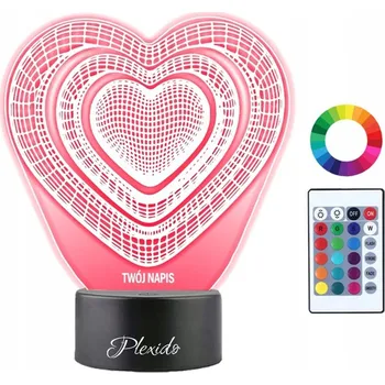 Lampička Plexido vícebarevná Noční lampa