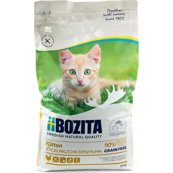Krmivo pro kočku Bozita Kitten Grain Free Chicken krmivo pro koťata bez obilovin s kuřecím masem 10 kg