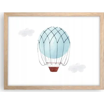 Obraz Obraz plakát v rámu světlý dub do obýváku 40x30 dětský foto na zeď