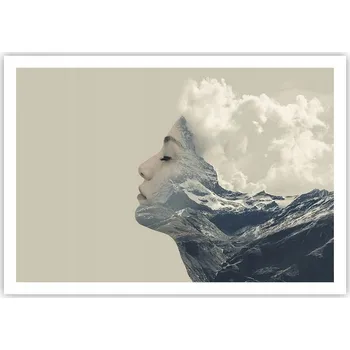 Obraz Plakát na zeď bez rámu 100x70 abstrakce obraz plakáty obývací pokoj ložnice