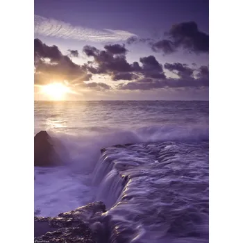 Obraz Plakát Portland Bill Sunrise bez rámu 20,5 x 28,4 cm