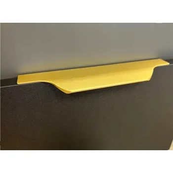 Obraz Nábytková úchytka hranová CARLO zlatá L-196 mm