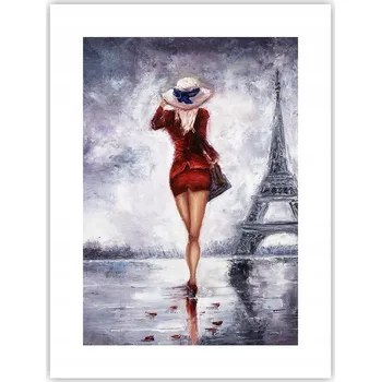 Obraz Obraz plakát do obýváku ložnice 30x40 žena plakáty na zeď bez rámu