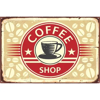 Obraz Cedule Coffee Extra Shop
