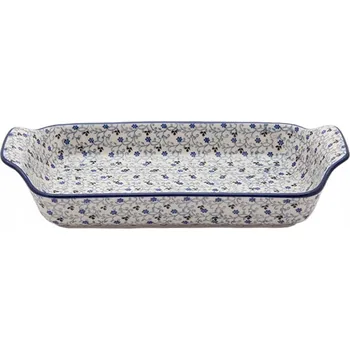 Žáruvzdorná obdélníková mísa Bolesławiec 1,2 l