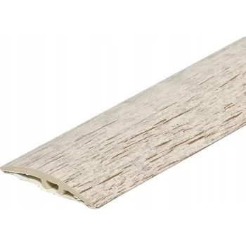 přechodová lišta Pražový profil KOLEK KLEJ délka 90 cm dilatační lišta PVC 4 cm SMRK ROSARIO