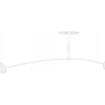 Stropní svítidlo stropní svítidlo PREGOS 2 bílé kulaté skleněné koule do obýváku kuchyně