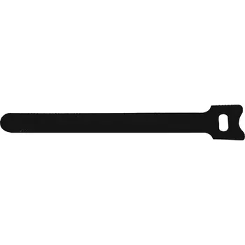 Stahovací páska Upínací pásky na suchý zip 15 x 1,2 cm stahovací pásky 10 ks černé