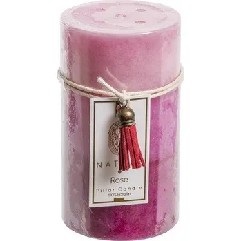 Svíčka Tradiční parafínová svíčka růže DEcodomi