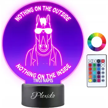 Lampička Plexido vícebarevná Noční lampa