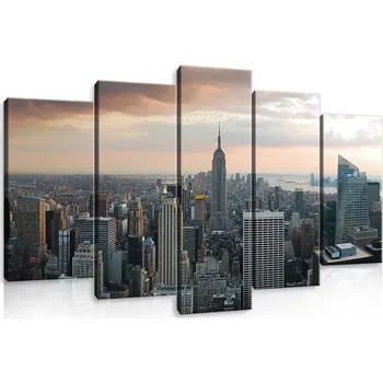 Obraz Obraz do ložnice MĚSTO velký triptych foto 100x60