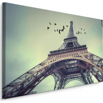 Obraz Obraz do Obýváku Eiffelova věž PERSPEKTIVA 3D 40x30