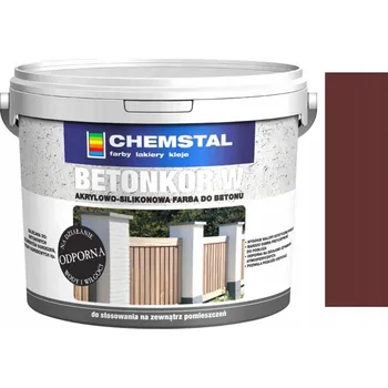 barva na zeď Barva barva Chemstal na betonu hnědá 10 l matná