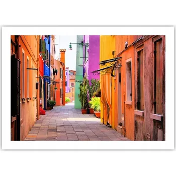 Obraz Plakát bez rámu do obýváku ložnice 70x50 město moderní módní obraz