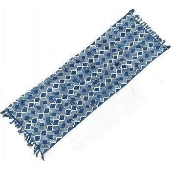 Přehoz na lůžko Přehoz AWGifts bavlna 60 cm x 170 cm modrý