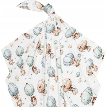 Zavinovačka Bonjour Cherie bambusová Zavinovačka Pejsci 110x140