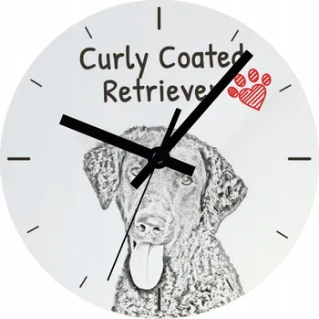Hodiny Nástěnné hodiny Art-Dog bílé 20 cm