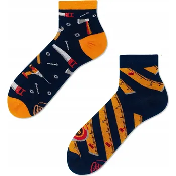 Pánské oblečení Many Mornings Ponožky Kutil Quarter vícebarevné, velikost 39-42