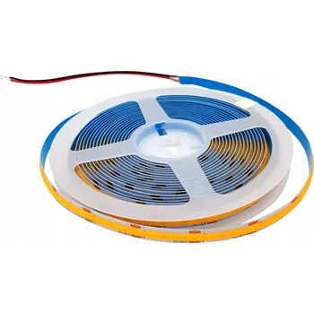 LED osvětlení LED COB pásek 480 diod/m 12V 8mm NEON IP20 bílá neutrální role 5m