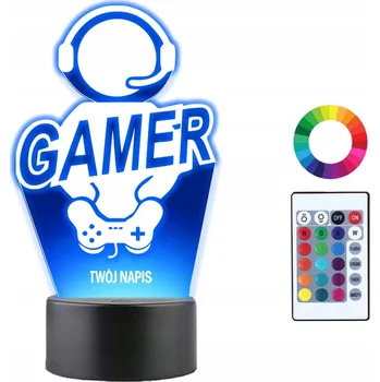 Lampička Plexido vícebarevná Noční lampa