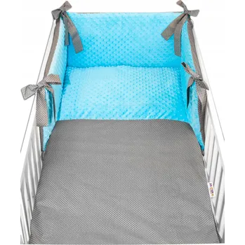 Povlečení Sada povlečení Baby Nellys 90 x 120 cm šedá