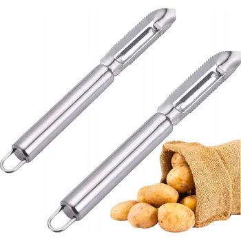 Kuchyňská škrabka 2 X VERTIKÁLNÍ VÍCEÚČELOVÁ ŠKRABKA NA ZELENINY OVOCE, ŠKRABKA NA RYBY