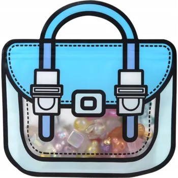 Strunový Sáček Doypack Školní Batoh Modrý 20x19 Cm 600ml