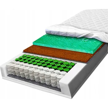 Matrace Matrace s taštičkovými pružinami MATERACE Z GÓR 160 x 200 x 20 cm H3 , H4