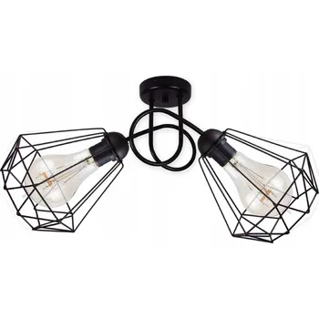 Závěsné svítidlo Fibram Lighting DRÁTĚNÉ LAMPY 2-bodové světlo E27