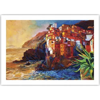 Obraz Plakát bez rámu do obýváku ložnice 70x50 krajina moderní módní obraz